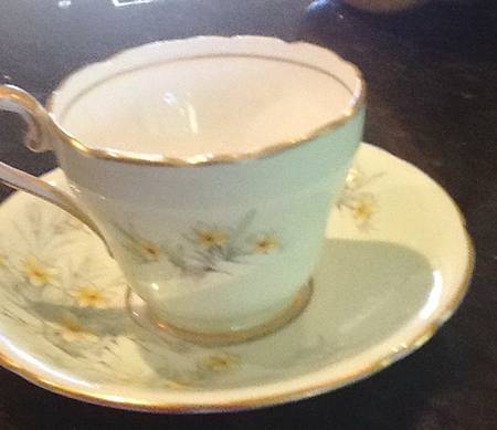 C935-2C Footed Cup & Saucer Set