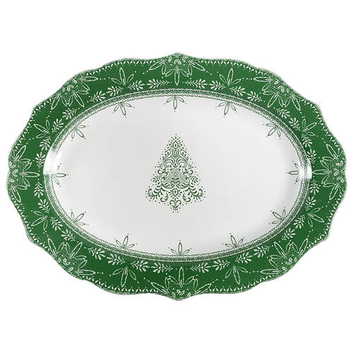 Winter Ball 14" Oval Serving Platter