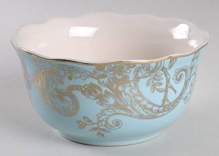 Adelaide Blue Gold Soup/Cereal Bowl