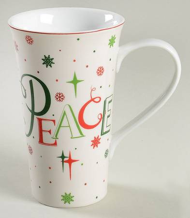 Holiday Tidings Latte Mug