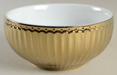 Parthenon Electroplate Gold Soup/Cereal Bowl