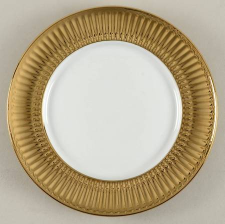 Parthenon Electroplate Gold Salad Plate