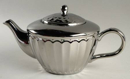 Parthenon Electroplate Silver Teapot & Lid