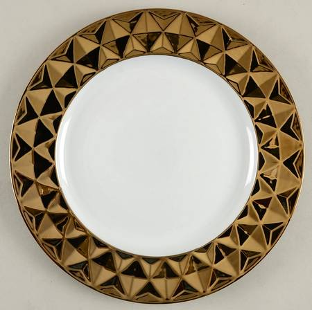 Asscher Electroplate Gold by 222 Fifth (PTS)