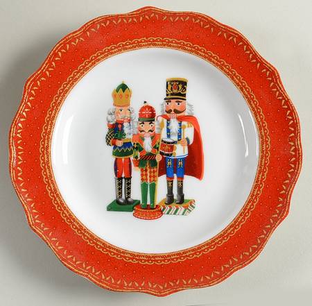 Christmas Fun Appetizer Plate
