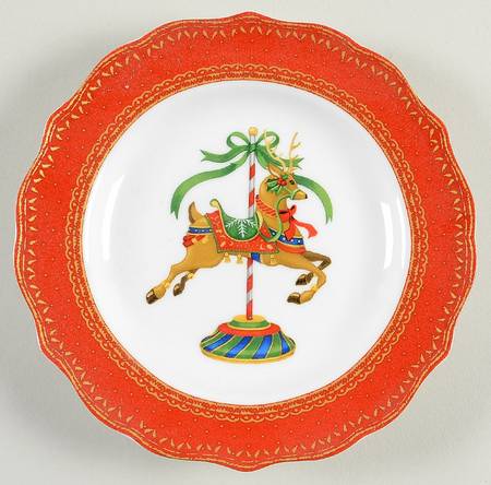 Christmas Fun Appetizer Plate