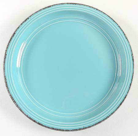 Madelyn Aqua Salad Plate
