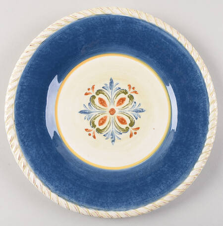 Sienna Accent Salad Plate