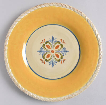 Sienna Accent Salad Plate