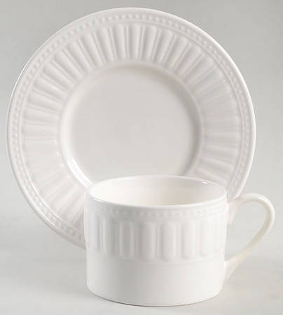 Sparta Flat Cup & Saucer Set