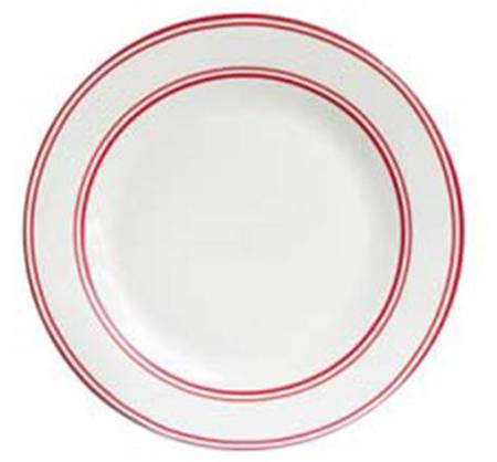 Striped Dinner Plate