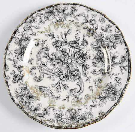 Hawthorne Gold Electroplate Dinner Plate