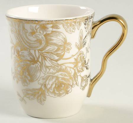 Hawthorne Gold Electroplate Mug by 222 Fifth (PTS)