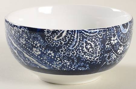 Levi Blue Soup/Cereal Bowl