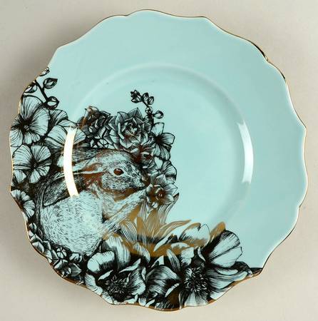 Garden Playtime Salad Plate