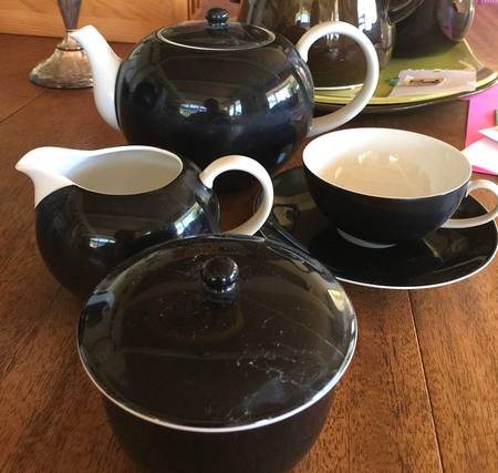 ARZ295 Flat Cup & Saucer Set