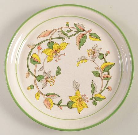Oleander Dessert/Pie Plate