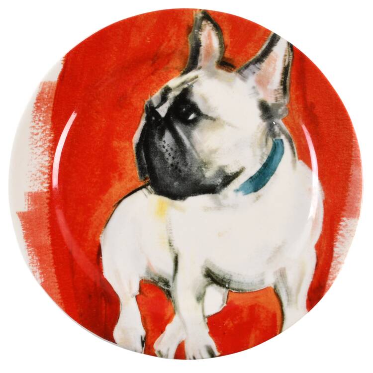 Dog a Day Salad/Dessert Plate