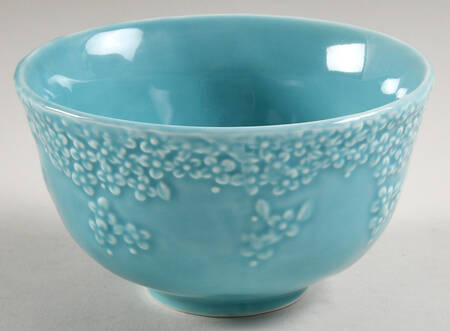 Abelia Blue Green Soup/Cereal Bowl