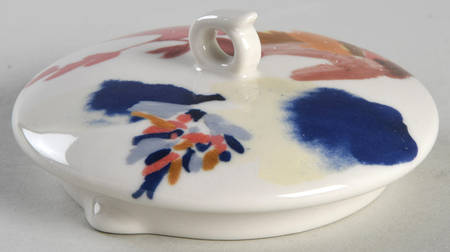 Wildflower Study Lid for Teapot