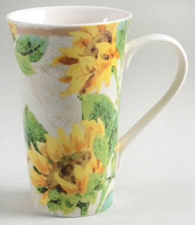 Sunflower Kiss Latte Mug