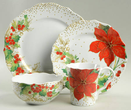 Winter Confetti 4 Piece Place Setting