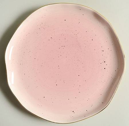 A7D8 Pink Salad Plate