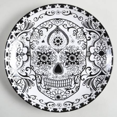 La Calavera Salad Plate