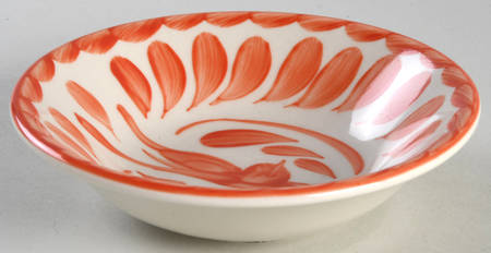 Puebla Coral Fruit/Dessert (Sauce) Bowl