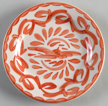 Puebla Coral Bread & Butter Plate