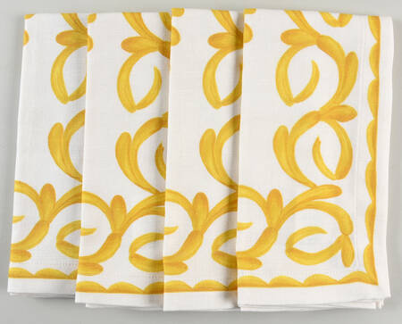 Puebla Sand Dune Linen Napkin - Set of 4