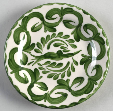 Puebla Palm Leaf Bread & Butter Plate