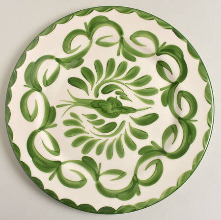 Puebla Palm Leaf Service Plate (Charger)