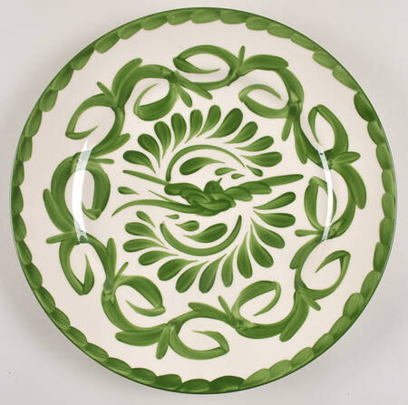 Puebla Palm Leaf 13" Chop Plate (Round Platter)