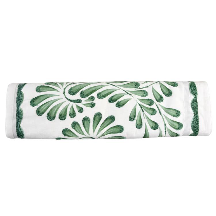 Puebla Palm Leaf 18" X 108" Cloth Table Runner
