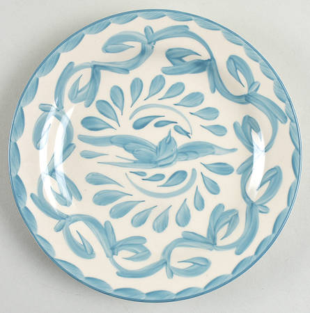 Puebla Blue Lagoon Salad Plate