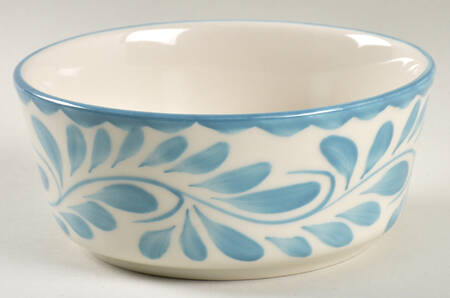 Puebla Blue Lagoon Coupe Cereal Bowl