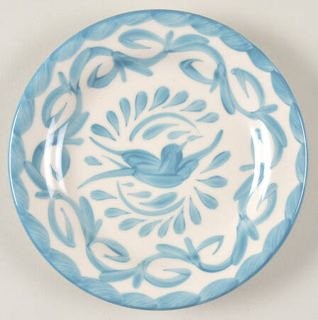 Puebla Blue Lagoon Bread & Butter Plate