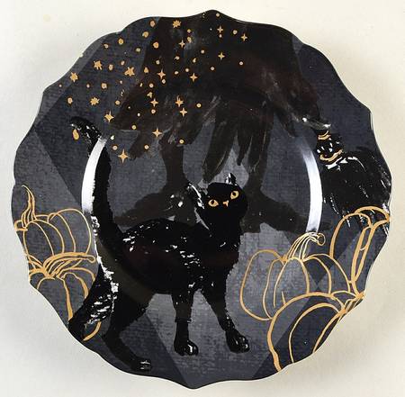 Scaredy Salad Plate