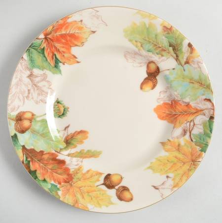 Leaf Foliage Salad Plate