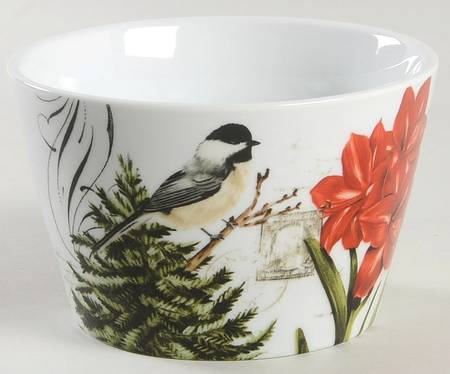 Winter Cheer Bird Individual Appetizer Bowl