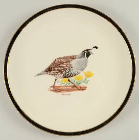American Game Bird (Coupe) Dinner Plate