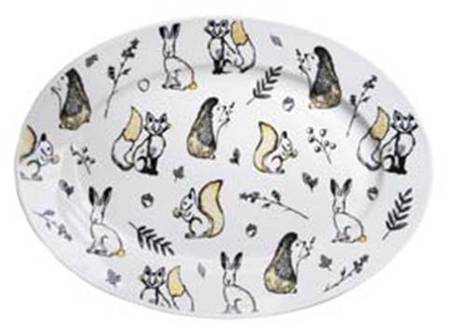 Woodland 14" Oval Serving Platter