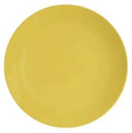 Bistro Yellow Dinner Plate