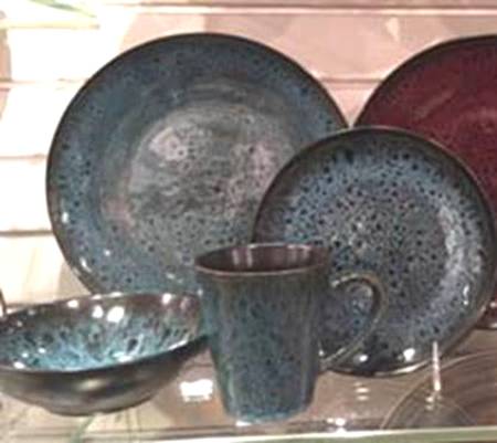 Terra Slate Blue Dinner Plate