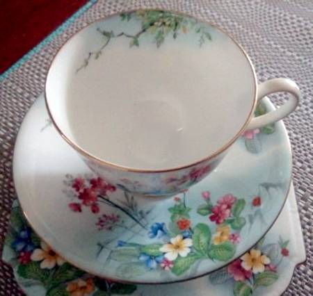 B4819 Footed Cup & Saucer Set