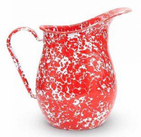 Splatterware Red 96 Oz Pitcher