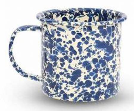 Splatterware Navy Mug