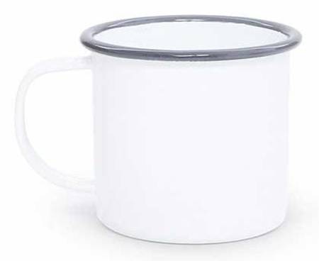 Vintage Solid Grey Small Mug