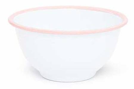 Vintage Solid Pink 5" Footed All Purpose Bowl